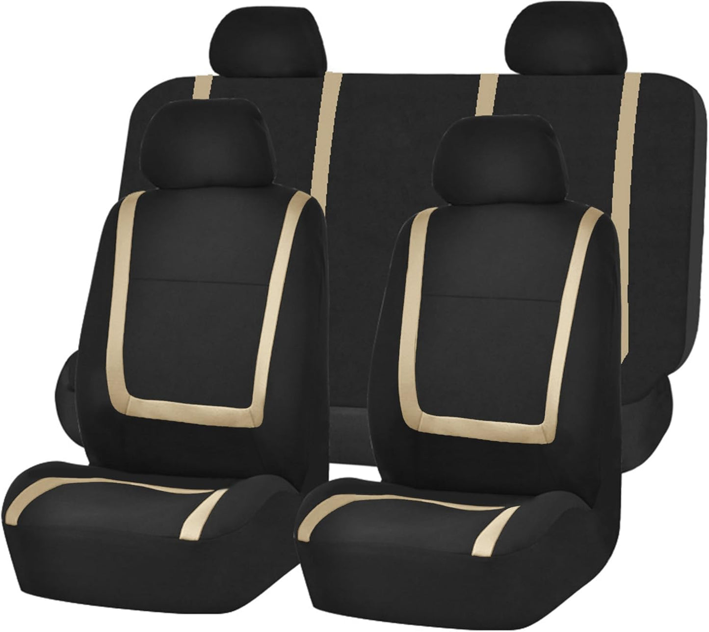 Universal Fit Car Seat Covers Full Set - Stylish and Durable