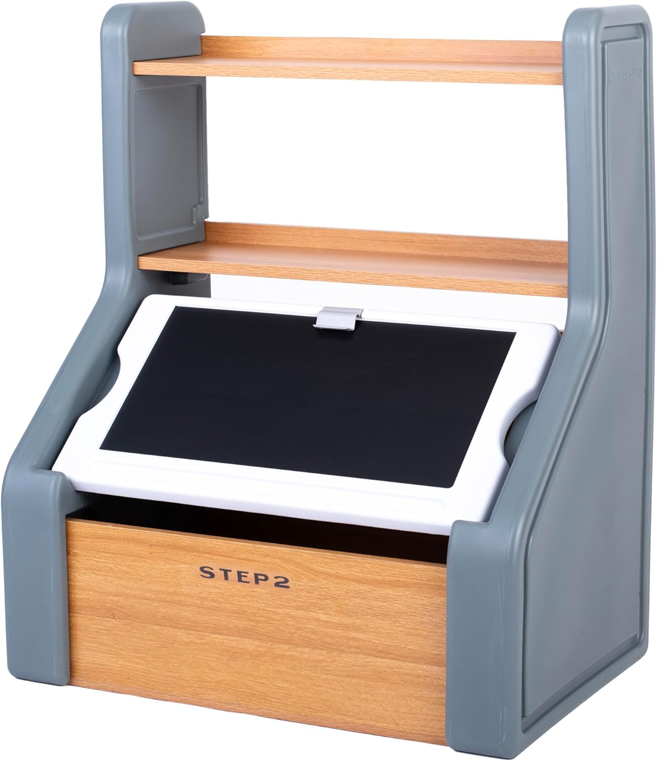 Step2 Harmony Toy Storage Box with Chalkboard Lid for Kids