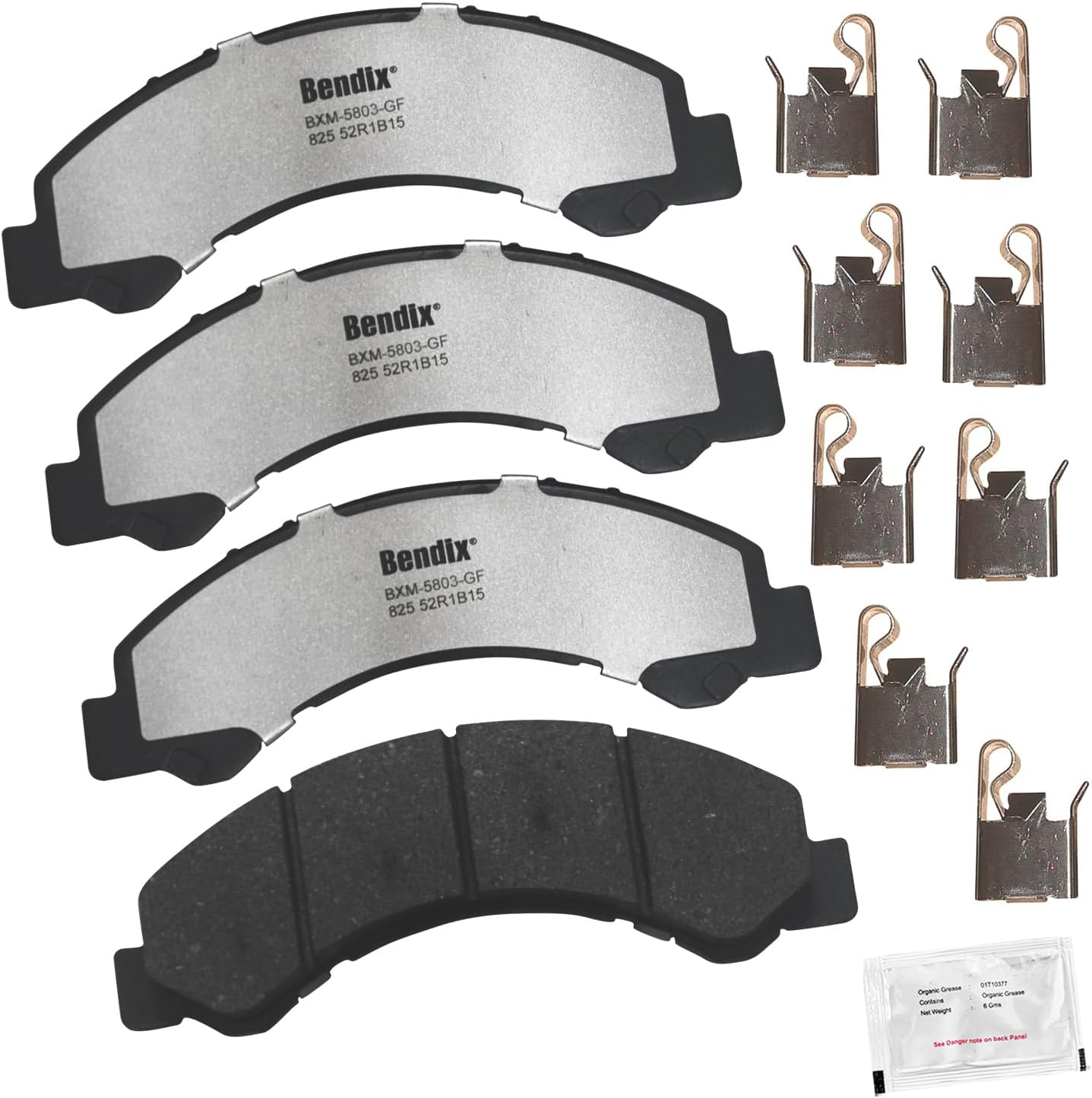 Bendix Fleet Metlok MKD825FM Semi-Metallic Brake Pads Review