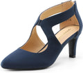 Women's Pumps Closed Pointed Toe Kitten Heels - Elegant Party Wear