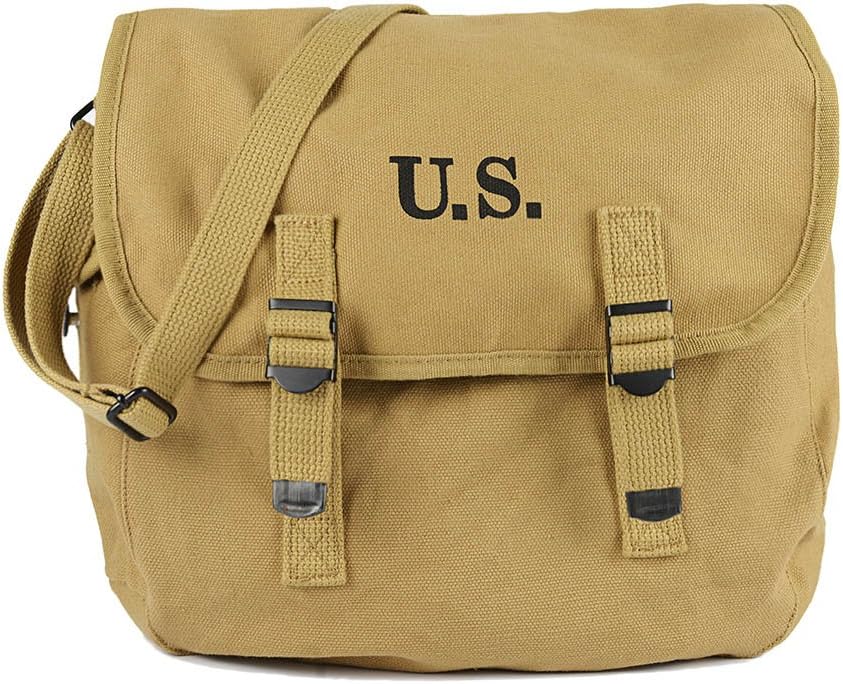 Vintage US WW2 Canvas Messenger Bag for Tactical Style!