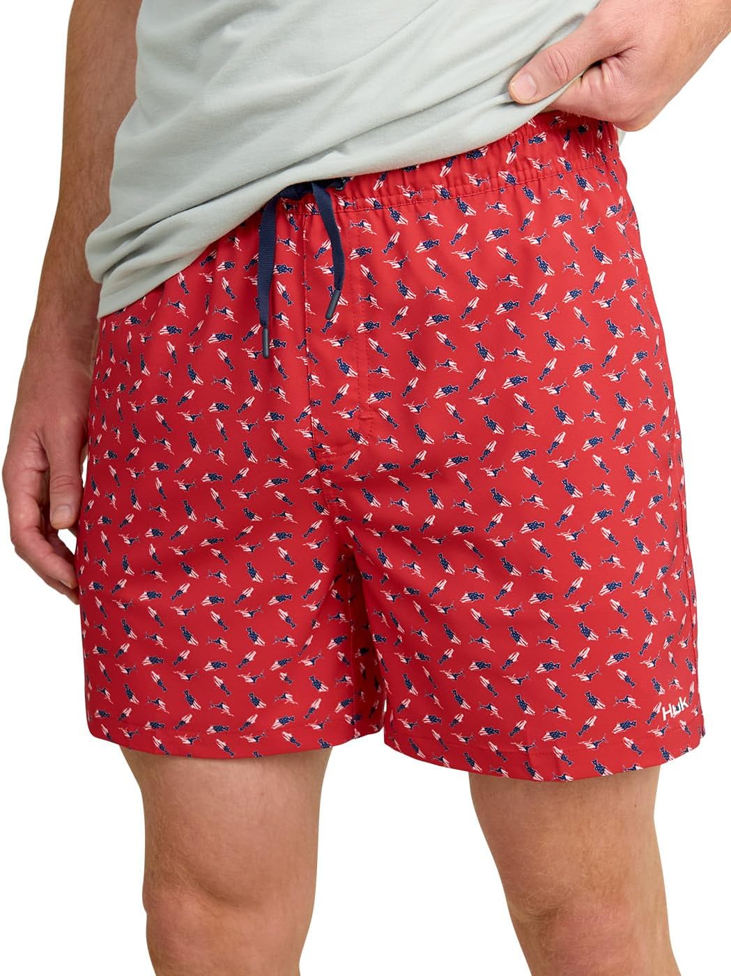 HUK Mens Pursuit Volley Shorts for Quick-Dry Fishing Comfort