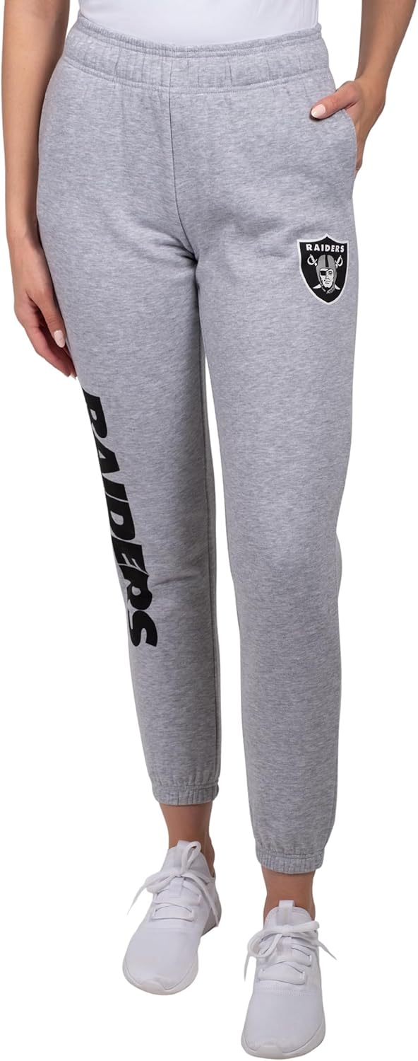 Ultra Game Women's NFL Official Super Soft Sweatpants Joggers