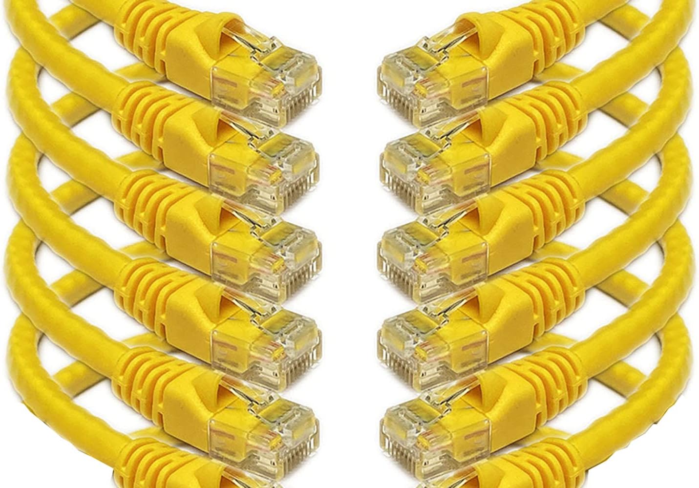 iMBAPrice 25 Feet Cat6 Cable - Premium Ethernet Snagless Patch Cord