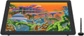HUION Kamvas 22 Plus QLED Drawing Tablet - Vibrant 21.5in Pen Display