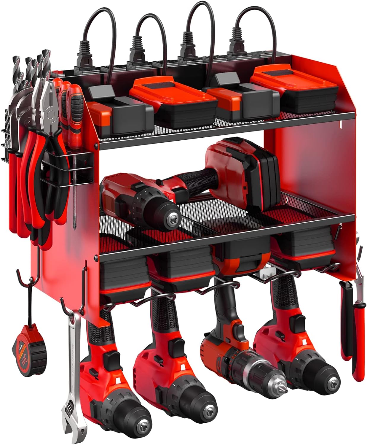 CCCEI Power Tool Holder with Charging Station