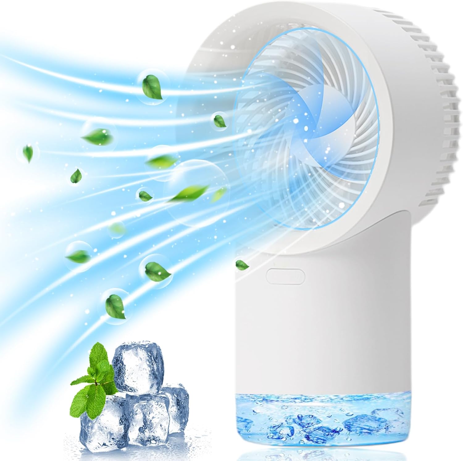 Portable Mini Air Cooler Fan | 3 Wind Speeds | Quiet Cooling | LUKYBIRDS