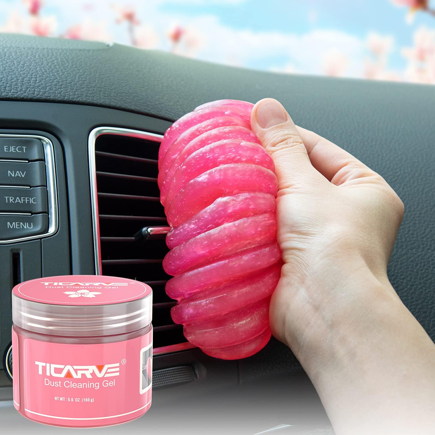 TICARVE Car Cleaning Gel - Deep Clean with Ease