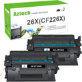 Aztech 26X CF226X Toner Cartridge 2-Pack - High Yield Performance
