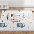 Baby Play Mat 59x79 in Waterproof Foldable Foam Mat - Comfortable