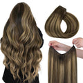 Wire Hair Extensions 12 in 70g Chocolate Brown to Caramel Blonde