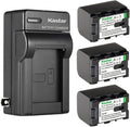 Kastar 3-Pack Replacement Batteries and AC Charger - Reliable Power