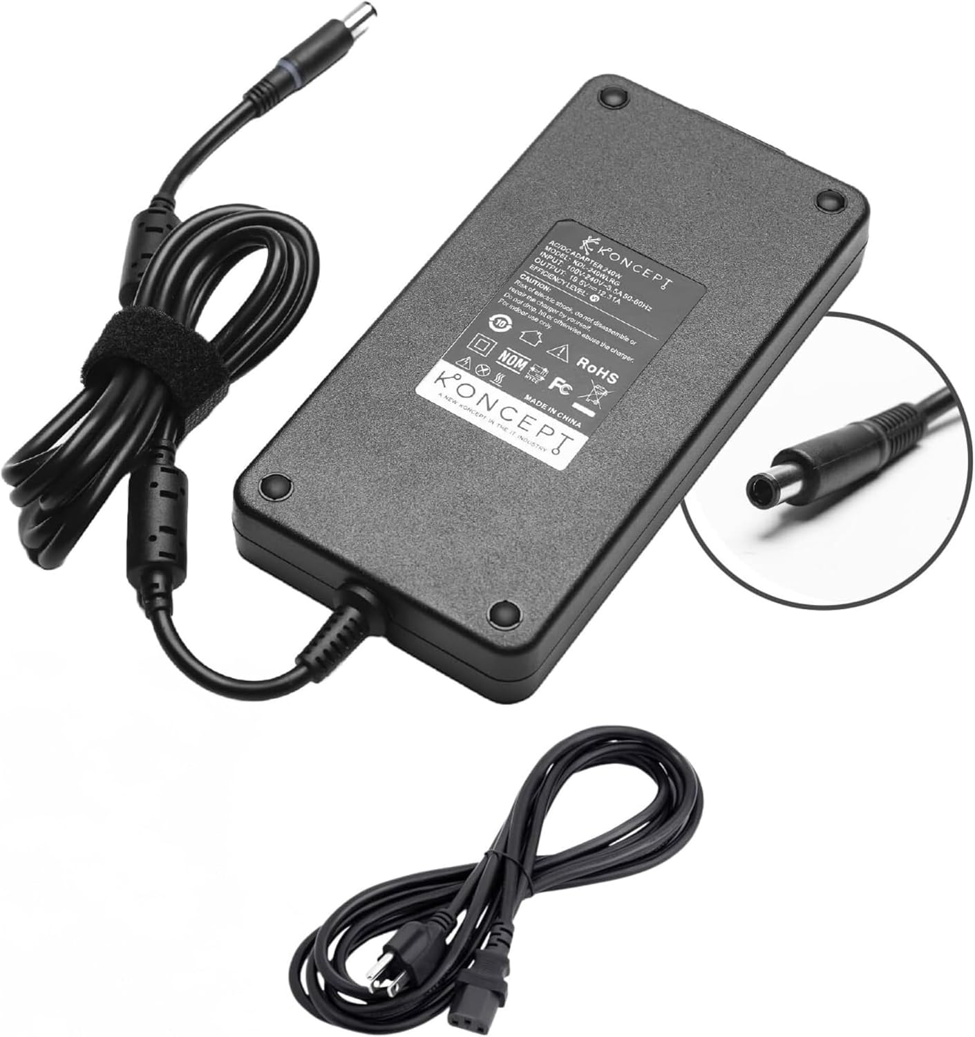 Dell Alienware Gaming Laptop Charger 240W: UL Certified Power for Maximum Performance