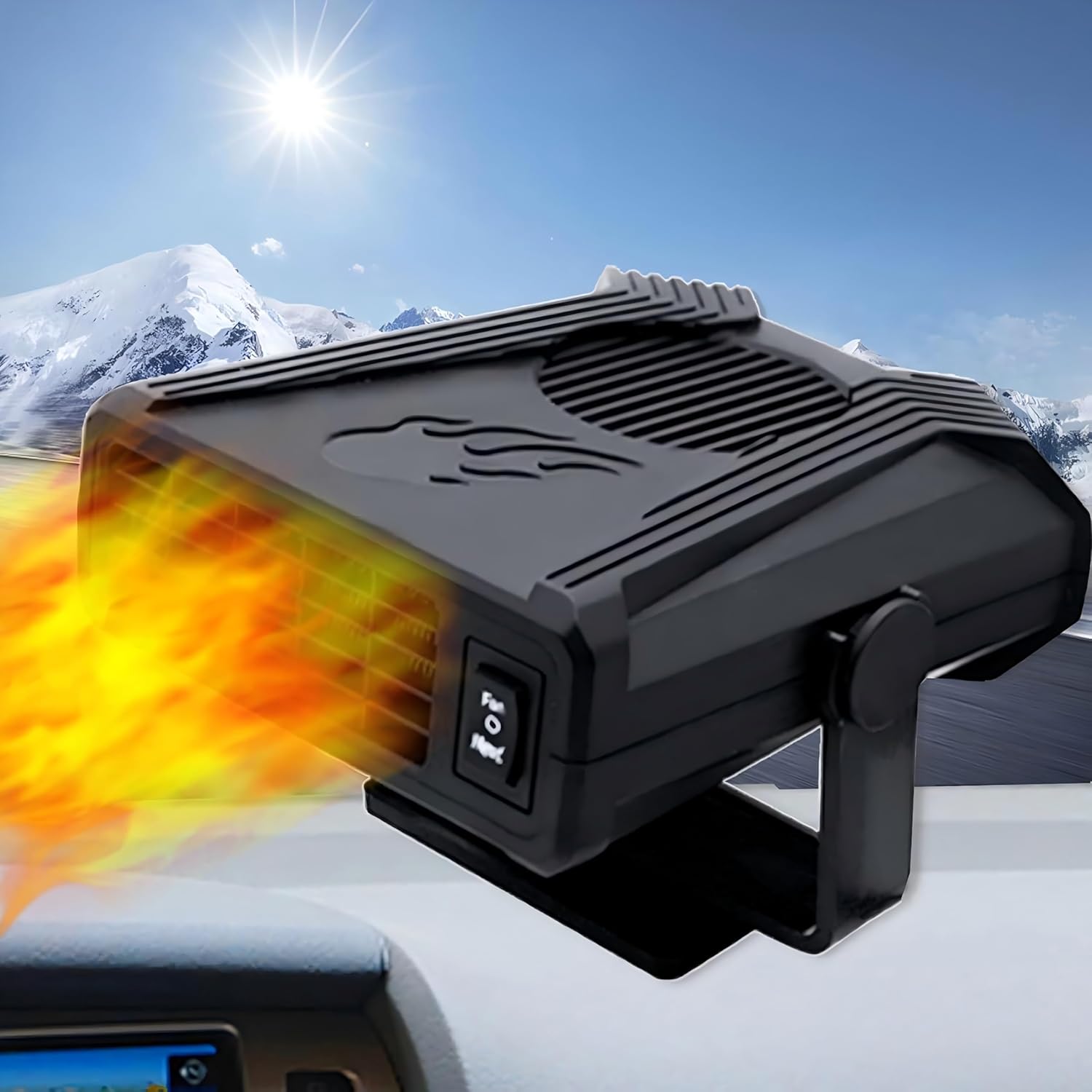 360 Rotatable Car Heater Defroster | Engtesy