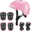Kids Bike Skateboard Helmet Pad Set for Safe Outdoor Fun