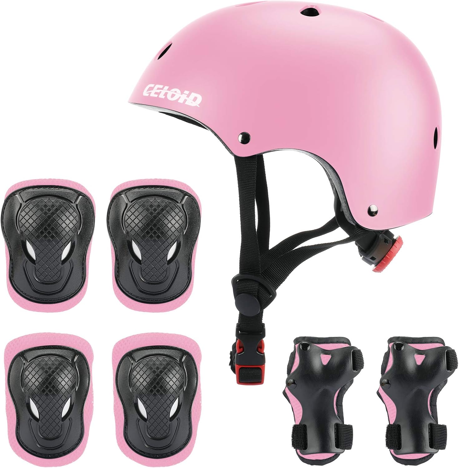 Kids Bike Skateboard Helmet Pad Set for Safe Outdoor Fun