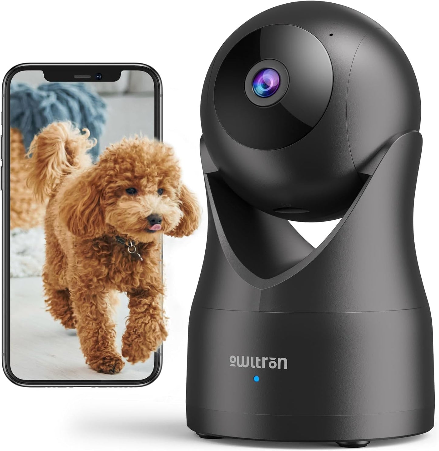 owltron 2K Indoor Cam: Smart Security & Baby Monitor