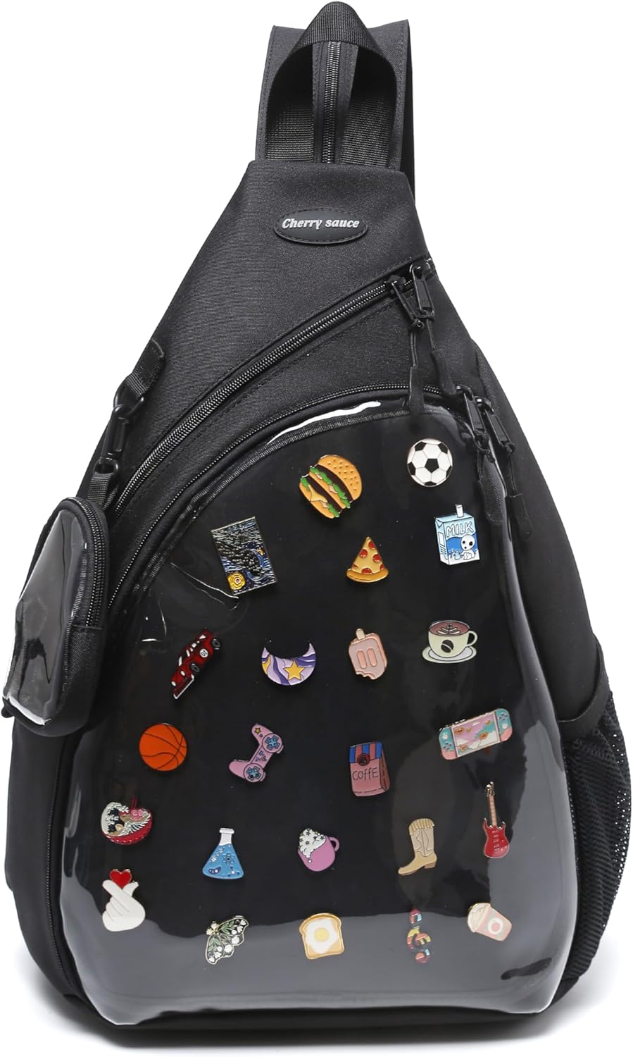 Kawaii Ita Bag for Pins Display - Stylish Oxford Backpack