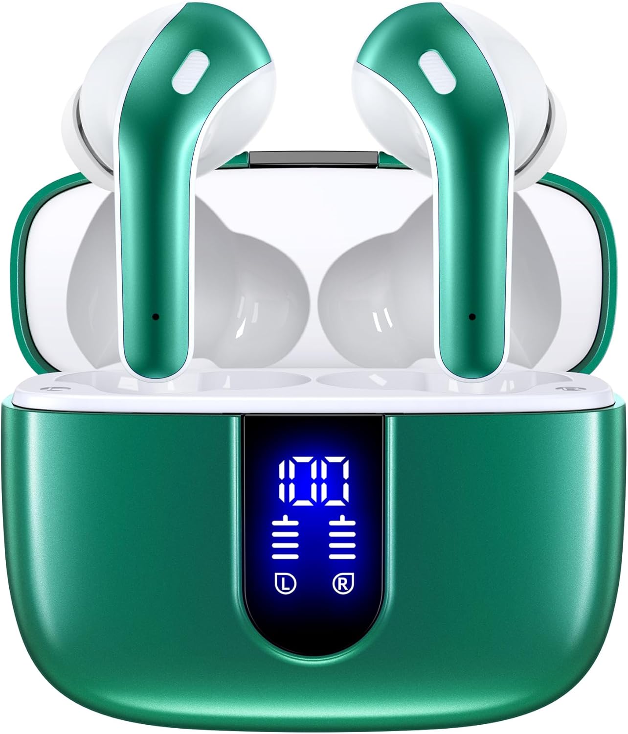 TAGRY True Wireless Earbuds: 60H Playback, Waterproof, Mic