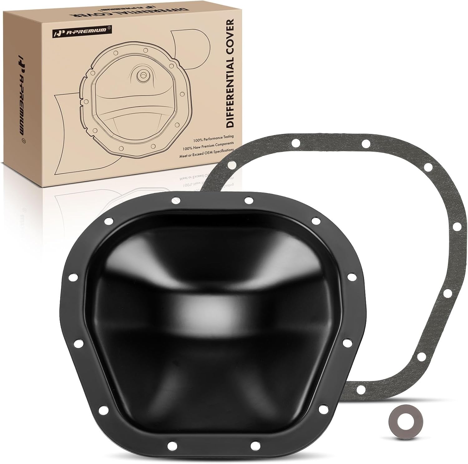 A-Premium Rear Differential Cover for Ford F-150 and F-250