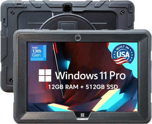 Rugged Windows 11 Tablet PC with 12GB RAM and 512GB SSD