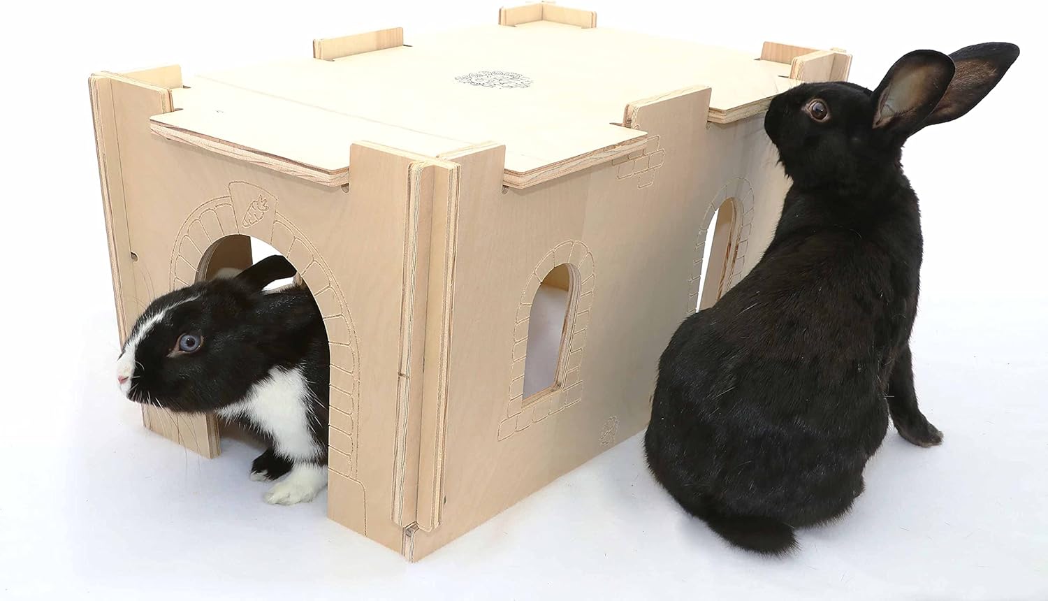 Small Pet Habitat Hideout-Tunnel for Rabbits and Guinea Pigs