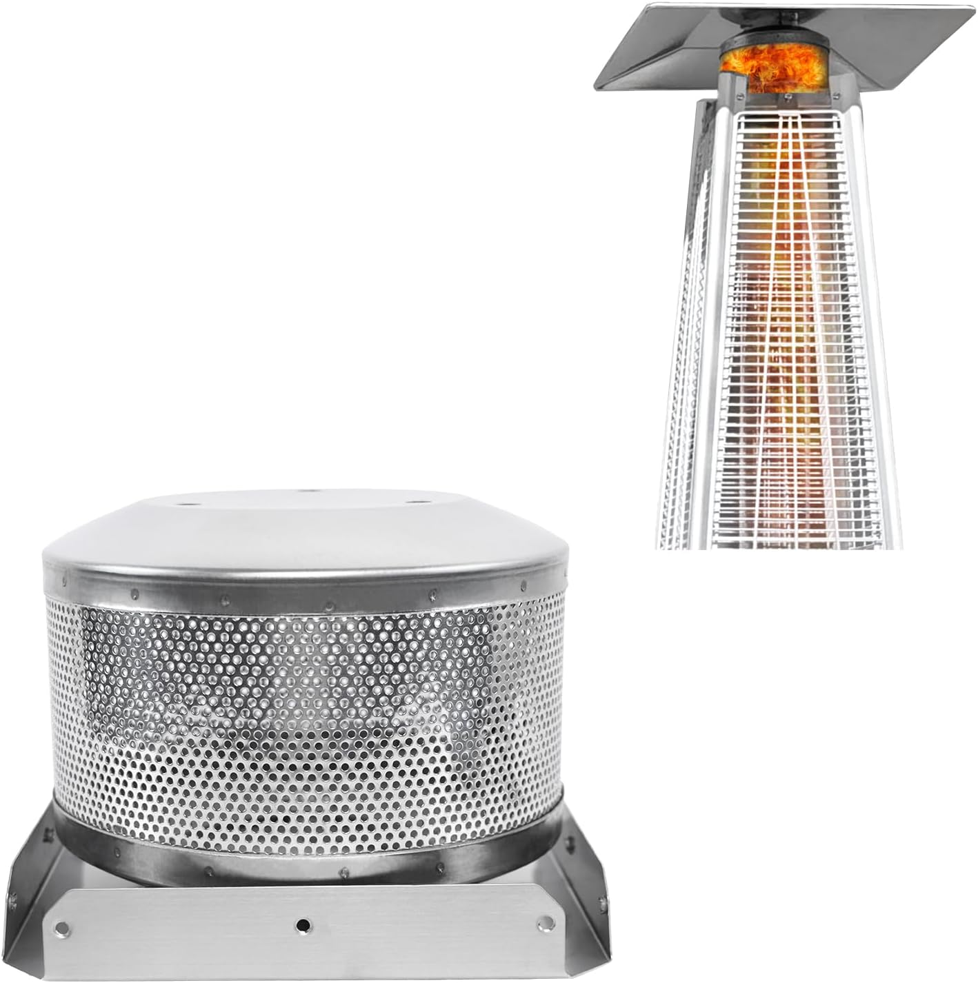 4-Sided Pyramid Heater Screen Replacement