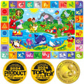 QUOKKA Baby Play Mat for Floor ABC Rug - Super Soft, Extra Thick