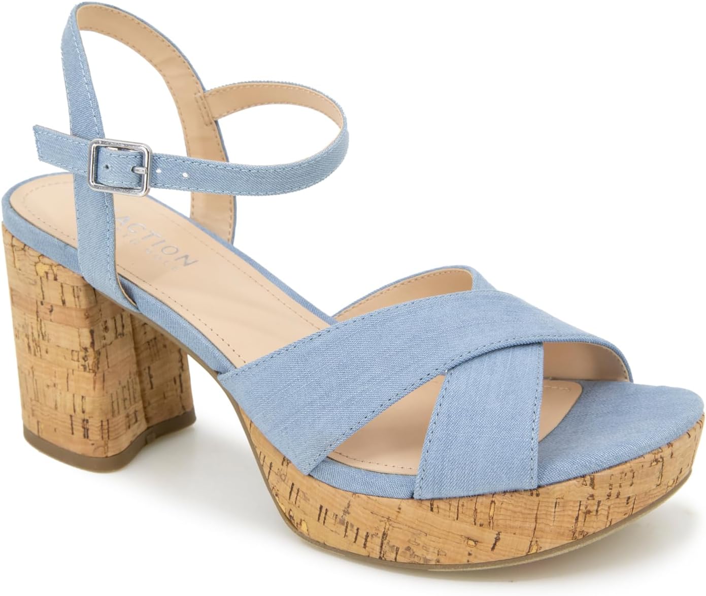 Kenneth Cole REACTION Women's Reeva Platform Heeled Sandal Review