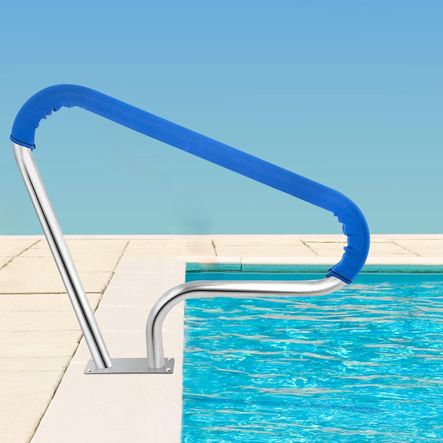 39x32 Inground Pool Rail for Safe Entry and Exit from Pools