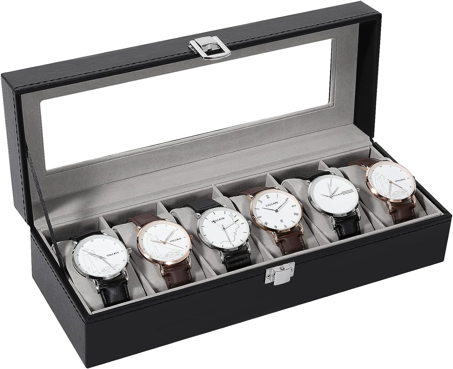 Uten 6-Slot Watch Box: Stylish Storage Solution