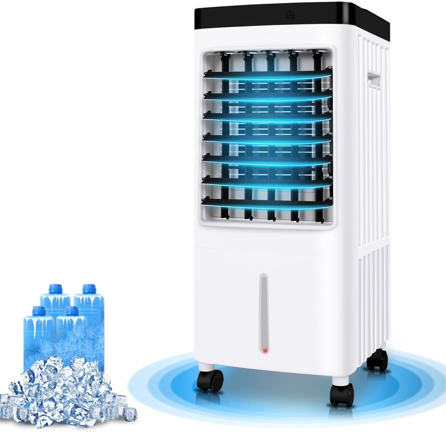 3-IN-1 Portable Cooler: Ultra-Quiet & Windowless Cooling