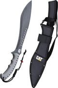 Cat Machete with Shoulder Strap Sheath 19 in - Durable Outdoor Cutter