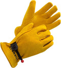 Genuine Deerskin Kids Work Gloves for Yardwork & Gardening