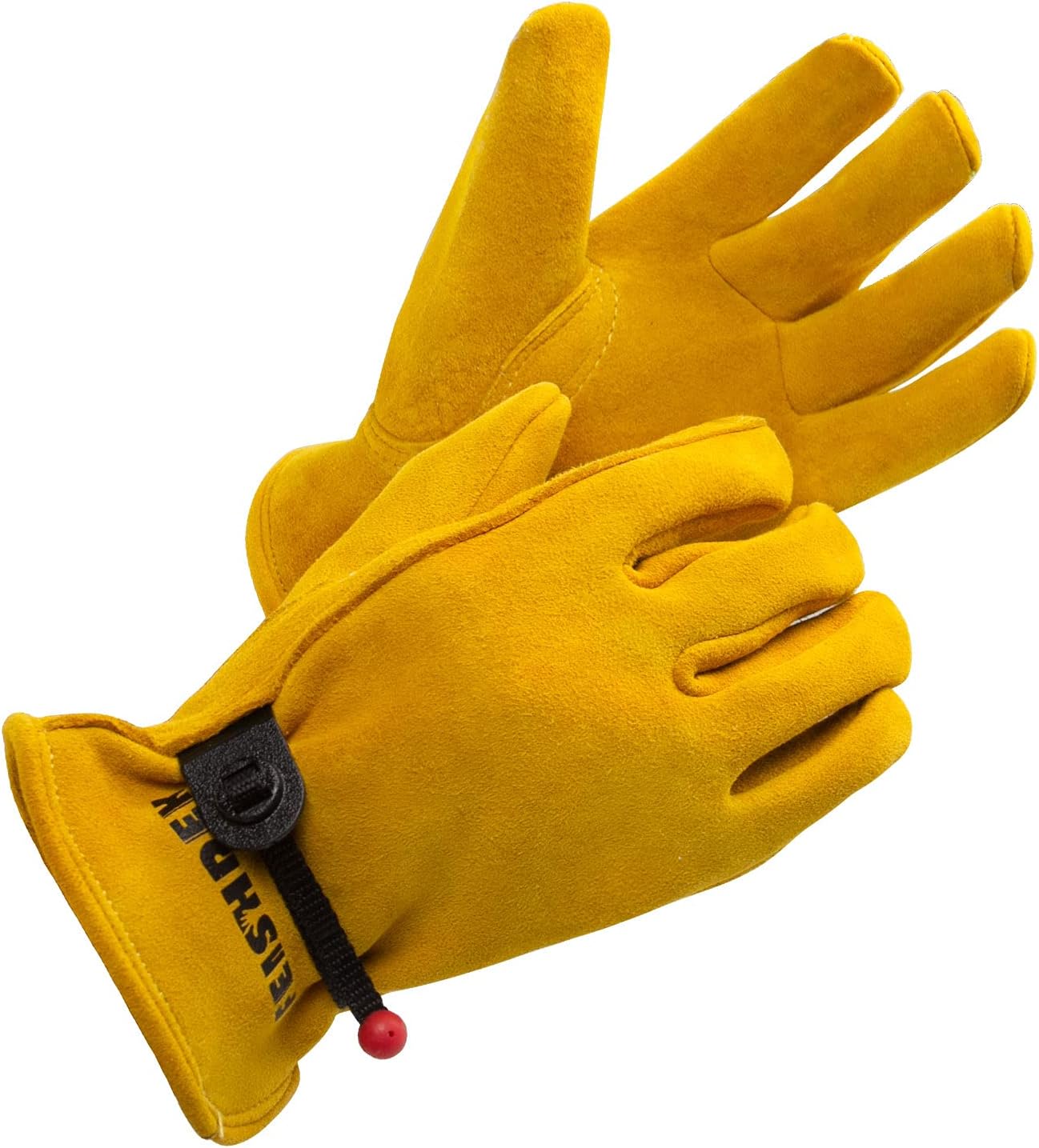 Genuine Deerskin Kids Work Gloves for Yardwork & Gardening