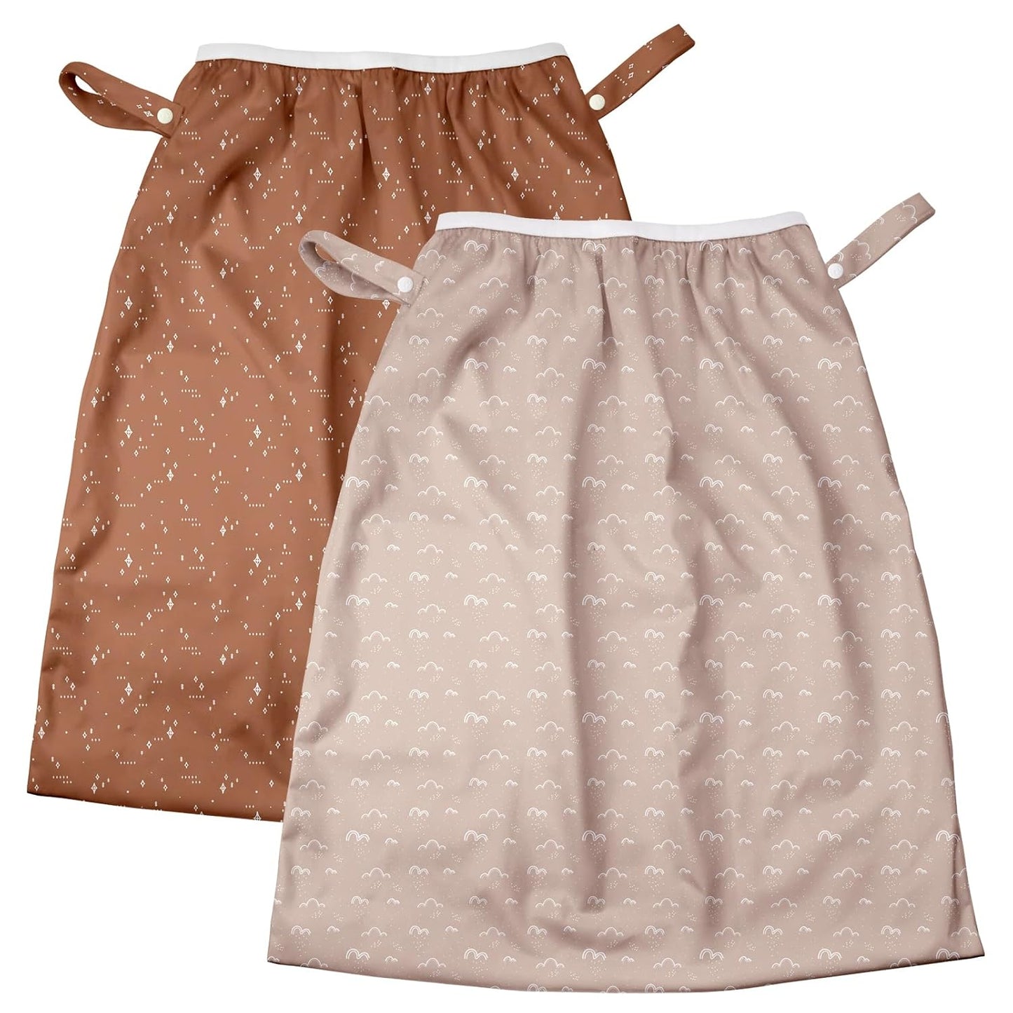 Waterproof Reusable Diaper Pail Liner - 2 Pack