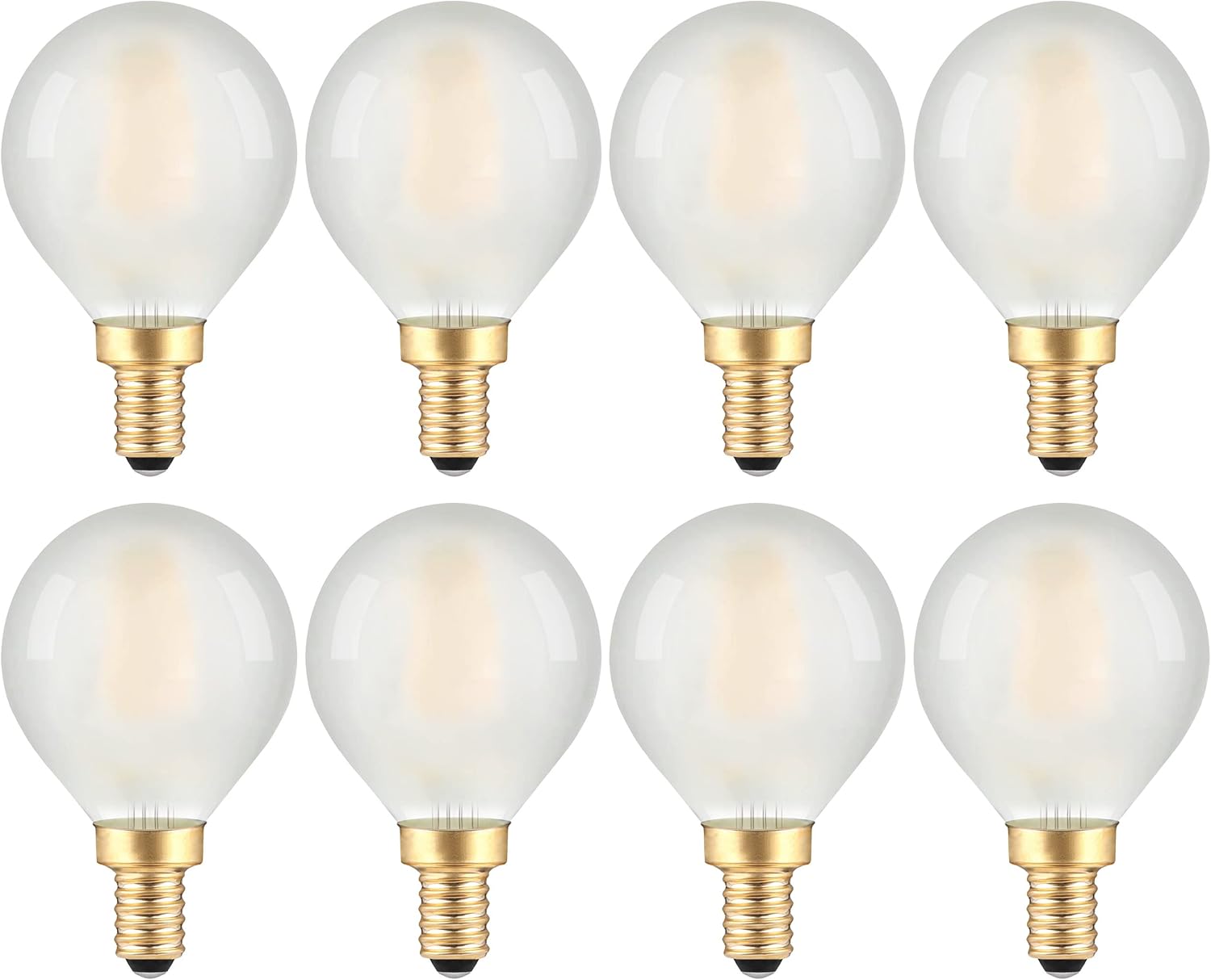 Frosted LED Ceiling Fan Light Bulbs for Elegant Home Lighting