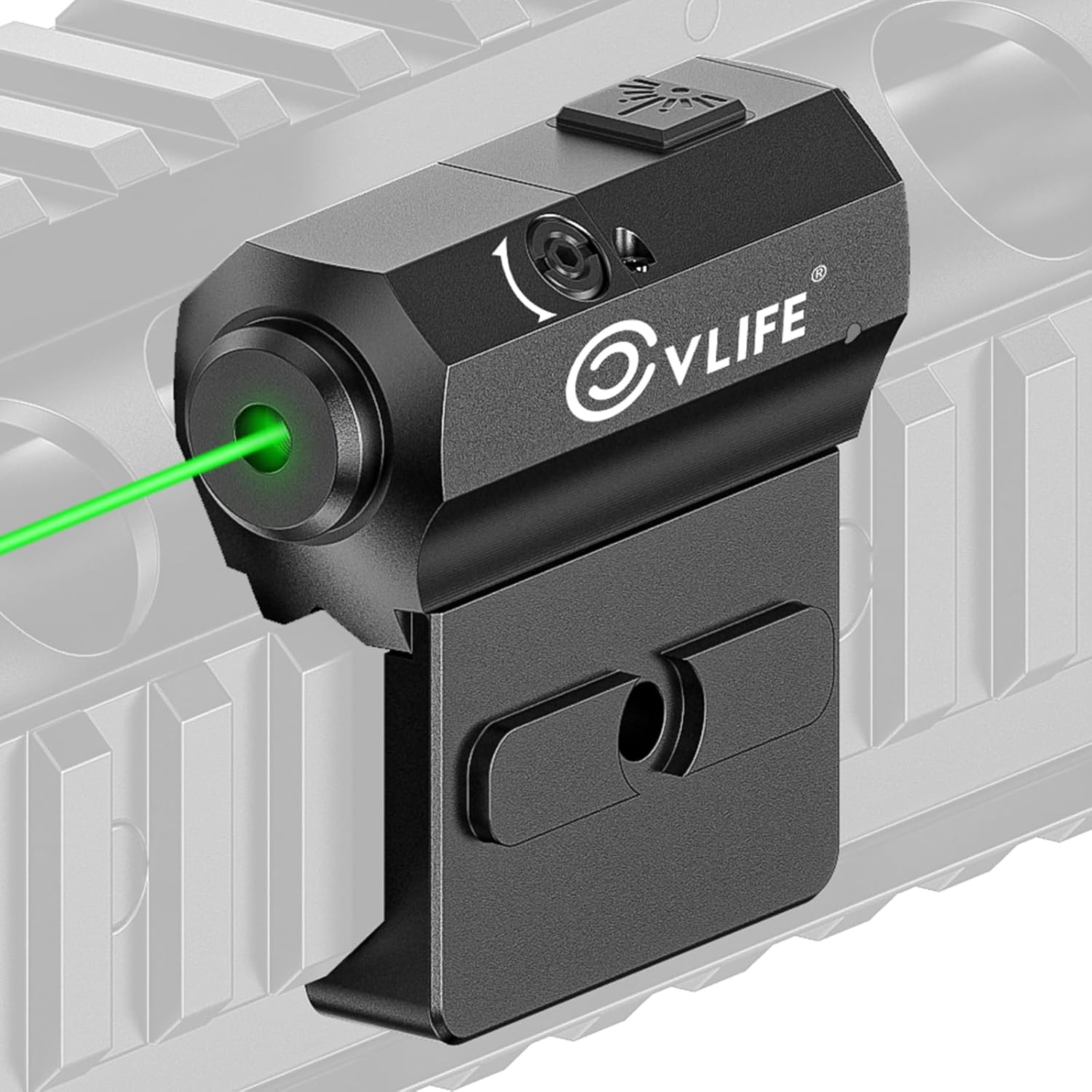 CVLIFE Tactical Green Laser Sight for M-Lok and Picatinny Rails
