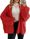 Womens Oversized Cardigan Sweater - Cozy Chunky Knit Fall Coat Shoes