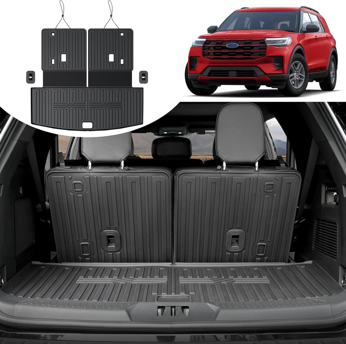 Custom Fit Cargo Mat for 2020-2026 Ford Explorer Accessories