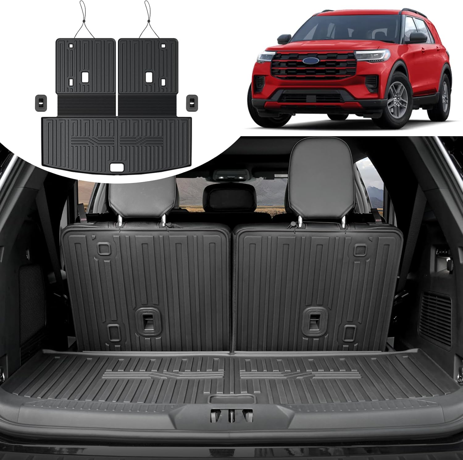 Custom Fit Cargo Mat for 2020-2026 Ford Explorer Accessories