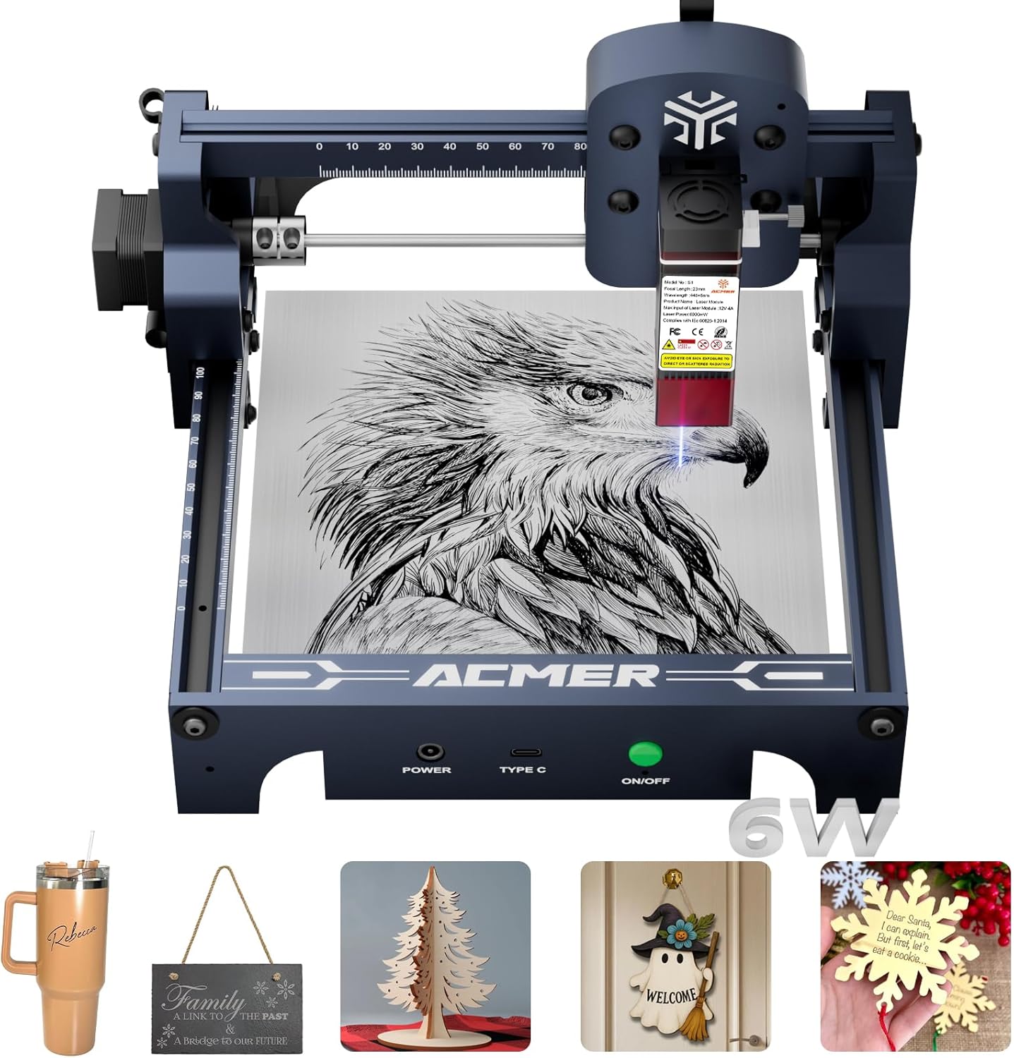ACMER S1 Laser Engraver: High-Precision Cutting & Engraving