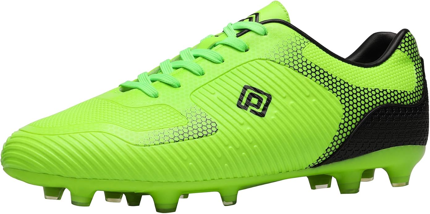 DREAM PAIRS Mens Firm Ground Soccer Cleats for Performance