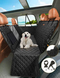 Dog Car Seat Cover 4-in-1 Waterproof Hammock - Durable Backseat
