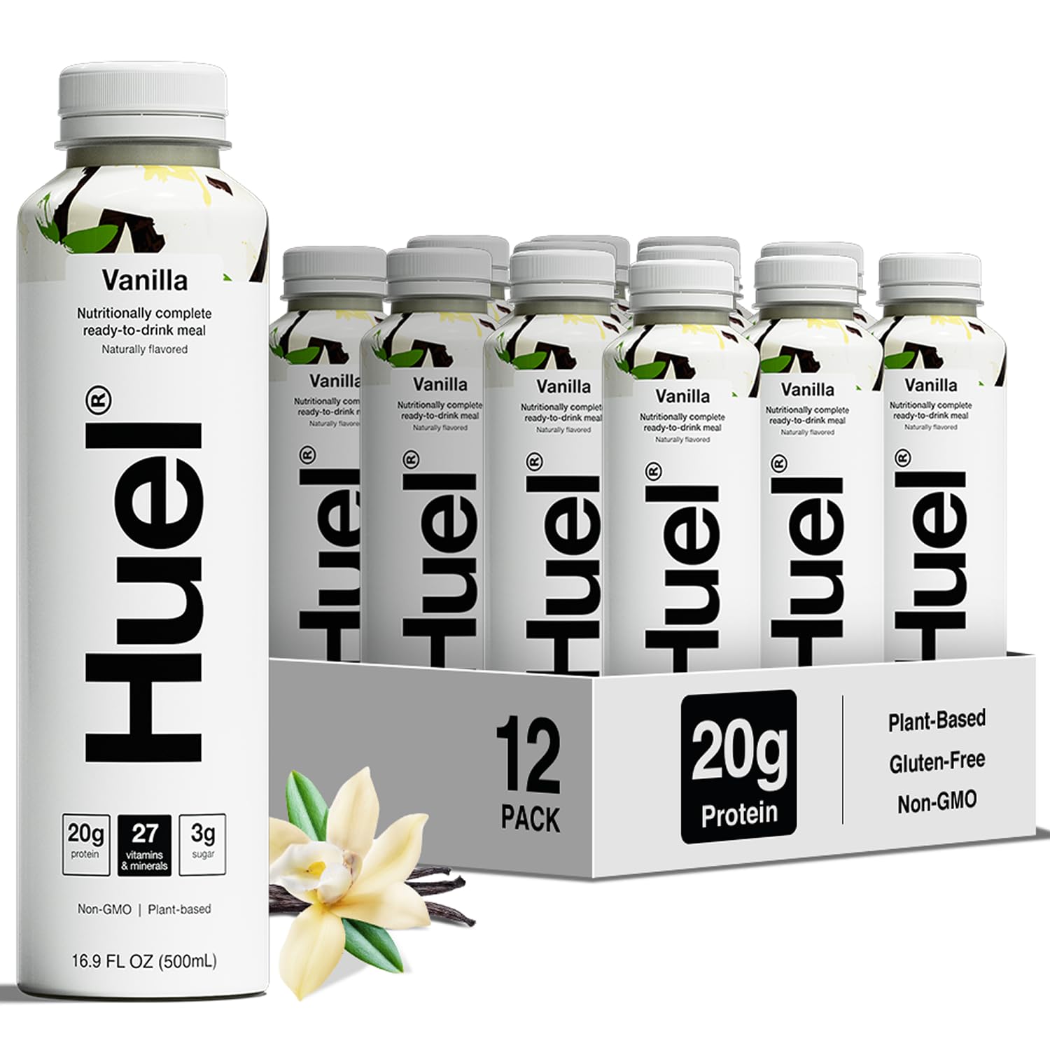Huel Ready-to-Drink Vanilla Meal Replacement for Healthy Living
