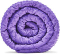 Minky Weighted Blanket 40in x 60in 7lb - Cozy Violet Throw