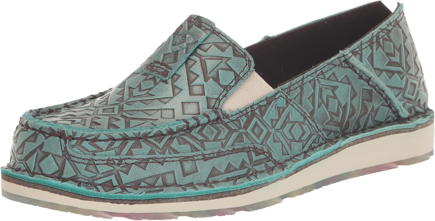 Ariat Womens Cruiser Embossed Moccasins Flats for Casual Style