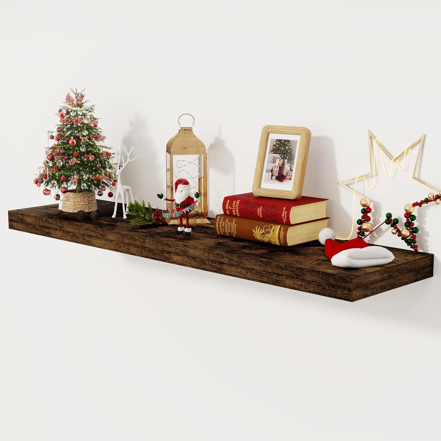 Floating Shelves 48 Inch Long for Home Storage & Display