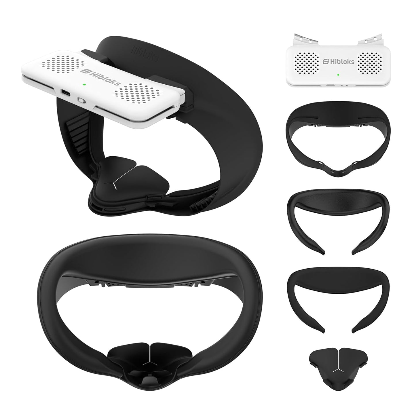 HiBloks Facial Interface with Cooling Fan for Meta Quest 3S