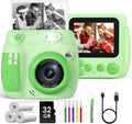 Kids Camera Instant Print - 48MP Toddler Digital Camera for Ages 3-12